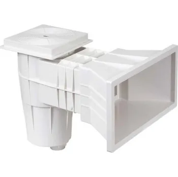 Skimmer ABS do betonu široký, otvor 367x171 mm