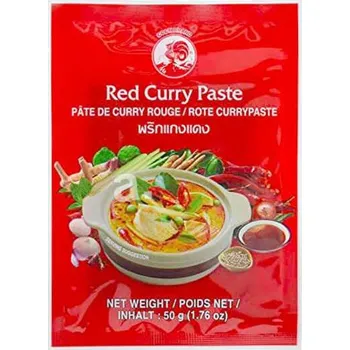 Koření Cock brand červená kari pasta 50g