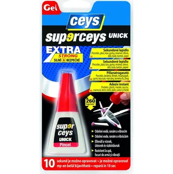 CEYS superceys unick gel sekundové lepidlo štětec 5g