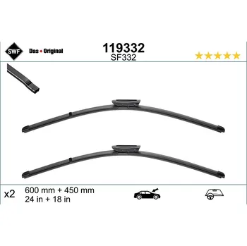 List stěrače SWF 119332