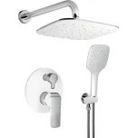 Novaservis Sprchová sada podomítková, bílá-chrom, SADA38050R,1