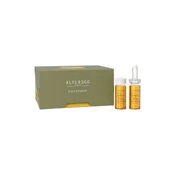 Vlasová regenerace Alter Ego Ego Line Silk Oil Illuminating Treatment - Výživná rozjasňující kúra bez oplachování 12 x 10 ml