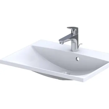 Umyvadlo Oristo Amelia umyvadlo 60x46 cm obdélníkový nábytkový bílá UME-AM-60-92