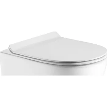 WC sedátko Hopa Arco WC sedátko SLIM soft-close, oválné, bílá, OLKLT046ESED