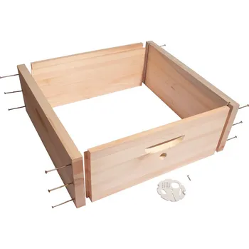 Včelí nástavek Optimal nízký, nesmontovaný, Borovice vejmutovka - 1 ks