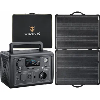 Záložní baterie BLUETTI EB3A + solární panel VIKING LVP120