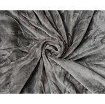Prostěradlo MIKROFLANEL MyHOUSE 180x200cm, tmavě šedé