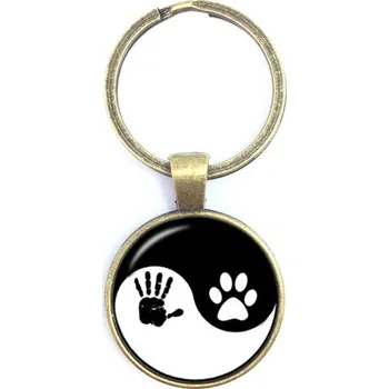 Přívěšek na klíče Yin yang (Jin a jang)