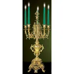 Italský mosazný svícen C59