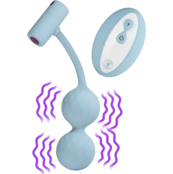 Venušiny kuličky se závažím FemmeFunn MOMENTA vibrační modré - s kupónem KUP15 cena 2184 Kč + extra diskrétní expedice