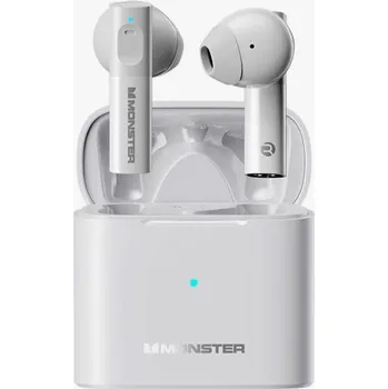 Sluchátka Monster XKT03 TWS Bezdrátová Sluchátka White