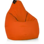 SakyPaky Hruška sedací vak oranžová