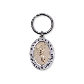 Přívěsek klíčenka - Anděl zázraku Zlatá