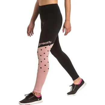 Dámské kalhoty Dámské legíny Meatfly Arabel 2024 Pink Black S