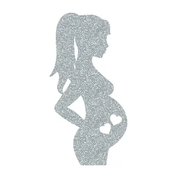 Samolepicí dekorace na vozidlo Maminka v autě 004 pravá čekáme dvojčátka (91 - Ultra Metalic stříbrná metalíza) SAMOLEPKA NA AUTO, NÁLEPKA, FÓLIE, POLEP, TUNING, VLASTNÍ TEXT, TISK, AUTOSAMOLEPKY.cz, POLEPY, OBRÁZEK, LOGO, 3D STICKERS