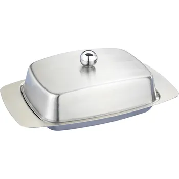 Příbor Maximex Nerezová mísa na máslo, 17,5 x 7 x 10,5 cm, stříbrná
