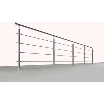 Zábradlí Hahn Steel Nerezové zábradlí - set (délka:6000 x výška:900mm) LESK