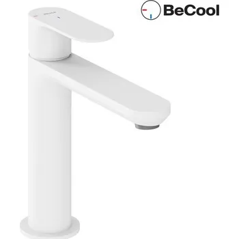 Vodovodní baterie Ravak Umyvadlová stojánková baterie Eleganta BeCool EL 012.01 EL 012.11WV Umyvadlová baterie BeCool 170 mm, bez výpusti, White Velvet X070410 + voucher# Dodatečná sleva 5% kód: KOUPELNA
