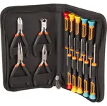Tactix TC545714 hodinářské šroubováky a mini kleště 14 ks
