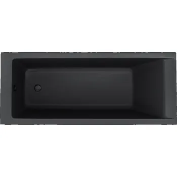Vana Oltens Langfoss obdélníková vana 140x70 cm černá 10001300