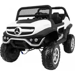 Dětské elektrické auto Mercedes Benz Unimog Truck - bílá
