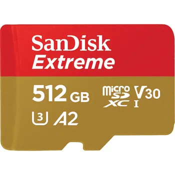 SanDisk Extreme microSDXC 512 GB Class…