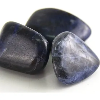 Drahý kámen Sodalit tromlovaný mix L - XL