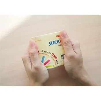 Samolepící bloček Stick´n Samolepicí bloček Kraft Notes, hnědá barva, 76x76 mm, 100 listů, STICK N 21639 ,balení 100 ks 365189