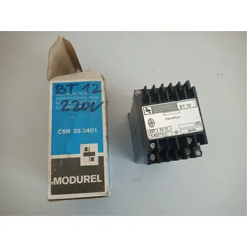 Relé ZPA Staré časové relé BT 12 KC 220V 50Hz 60s (BT12)