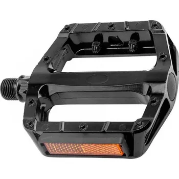 Pedál na kolo pedály M-Wave FLAT černé 78375