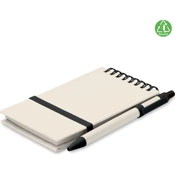 Zápisník Sada zápisníku A6 a propisky Mito set, černá