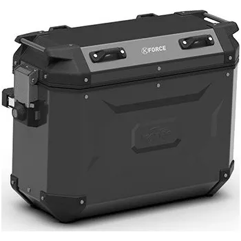 Zavazadlo na motocykl Levý boční hliníkový moto kufr KAPPA KFR37BL K´FORCE černý