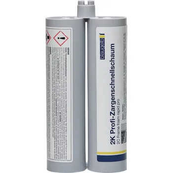 Montážní pěna 2K PROFI rychlopěna na zárubně 210 ml dvojkartuše