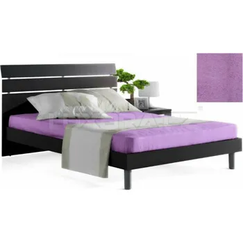 Prostěradlo Prostěradlo froté sv.fialová 14 - 90 x 200 cm jednolůžko