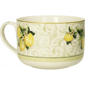 Hrnek Limoni II. 500ml BRANDANI (barva - bílé se vzory)