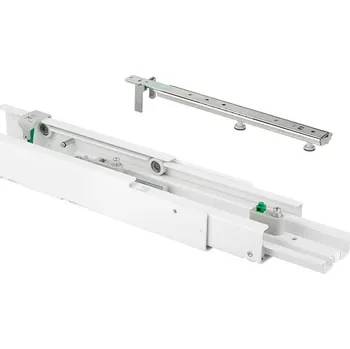 Nábytkové kování KES 084235 Dispensa, výsuv pro potravinovou skříň, 100kg, bílá (KES 084235 Dispensa, výsuv pro potravinovou skříň, 100kg, bílá)