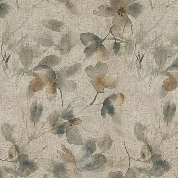 Tapeta Emiliana Parati Luxusní béžová vliesová květinová tapeta na zeď 72955, Zen, Emiliana Parati, velikost 1,06 x 10,05 m