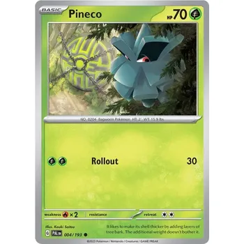 Karetní hra Pineco 004/193 - Paldea Evolved Typ karty: Reverse Holo