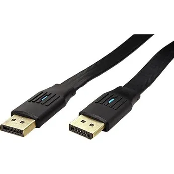 Video kabel Value DisplayPort kabel v.1.4 (HBR3, 8K@30Hz), DP(M) - DP(M), plochý, 5m - 11.99.5864