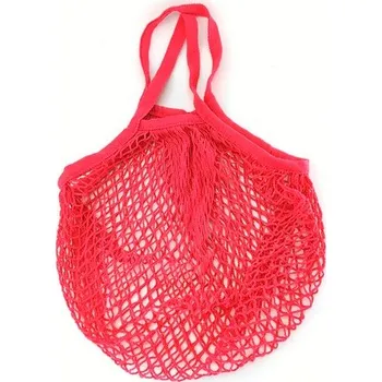 Síťovaná taška "síťovka" v mnoha barvách Barva: barva růže