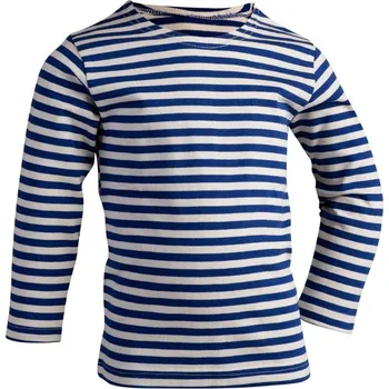 Pánské tričko Triko ruské MARINE dětské dlouhý rukáv SVĚTLE MODRÉ 150 - Skladem