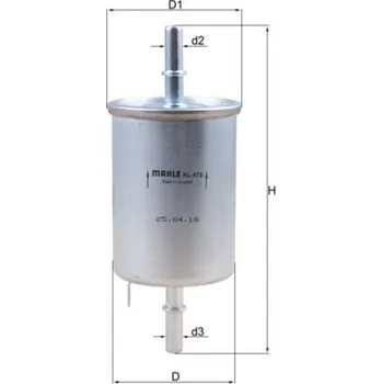 Palivový filtr Palivový filtr KNECHT KL 470