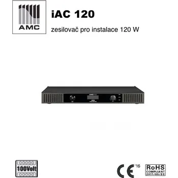Hi-Fi Zesilovač AMC výkonový zesilovač pro instalace 120W - iAC 120