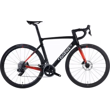 Silniční kolo Wilier Cento10 SL Disc - SRAM Rival AXS + NDR38, Black / Red Velikost: S