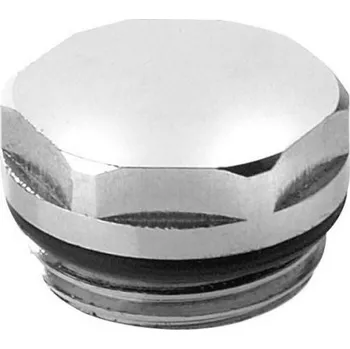 Radiátor Záslepka k radiátoru 1/2", chrom REDKOMZAS