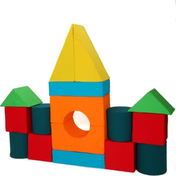 ostatní stavebnice Molitanová stavebnice Moliplay velikost L 16 dílů (Stavebnice velikost L - 20cm)