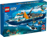 Hračka LEGO City 60368 Arktická průzkumná loď