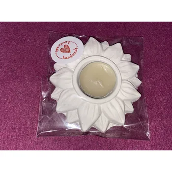 Svícen HandMade by VeJa Dárkově baleno - svícen slunečnice se svíčkou