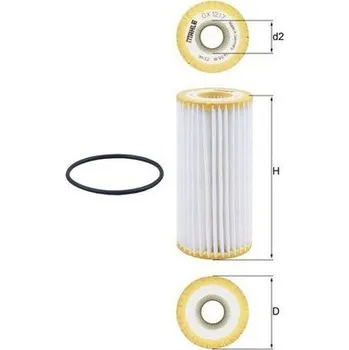 Olejový filtr Olejový filtr MAHLE OX 1217D
