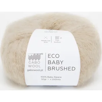 Příze Gabo Wool Eco Baby Brushed FTE1297 - béžová